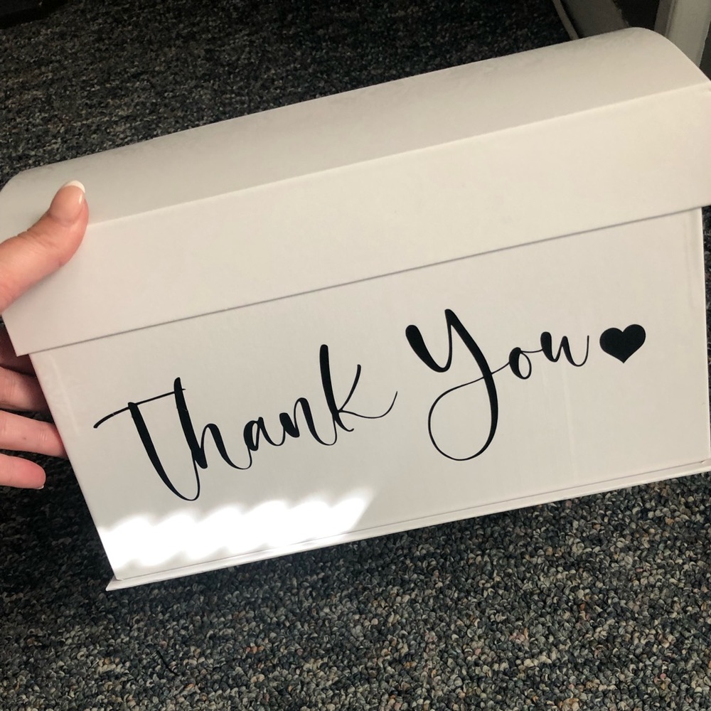 Wedding card box
